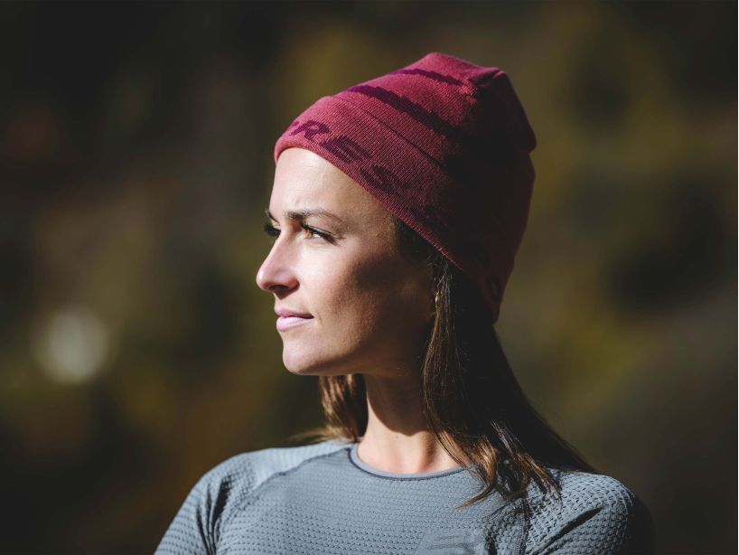 CASUAL BEANIE - BURGUNDY